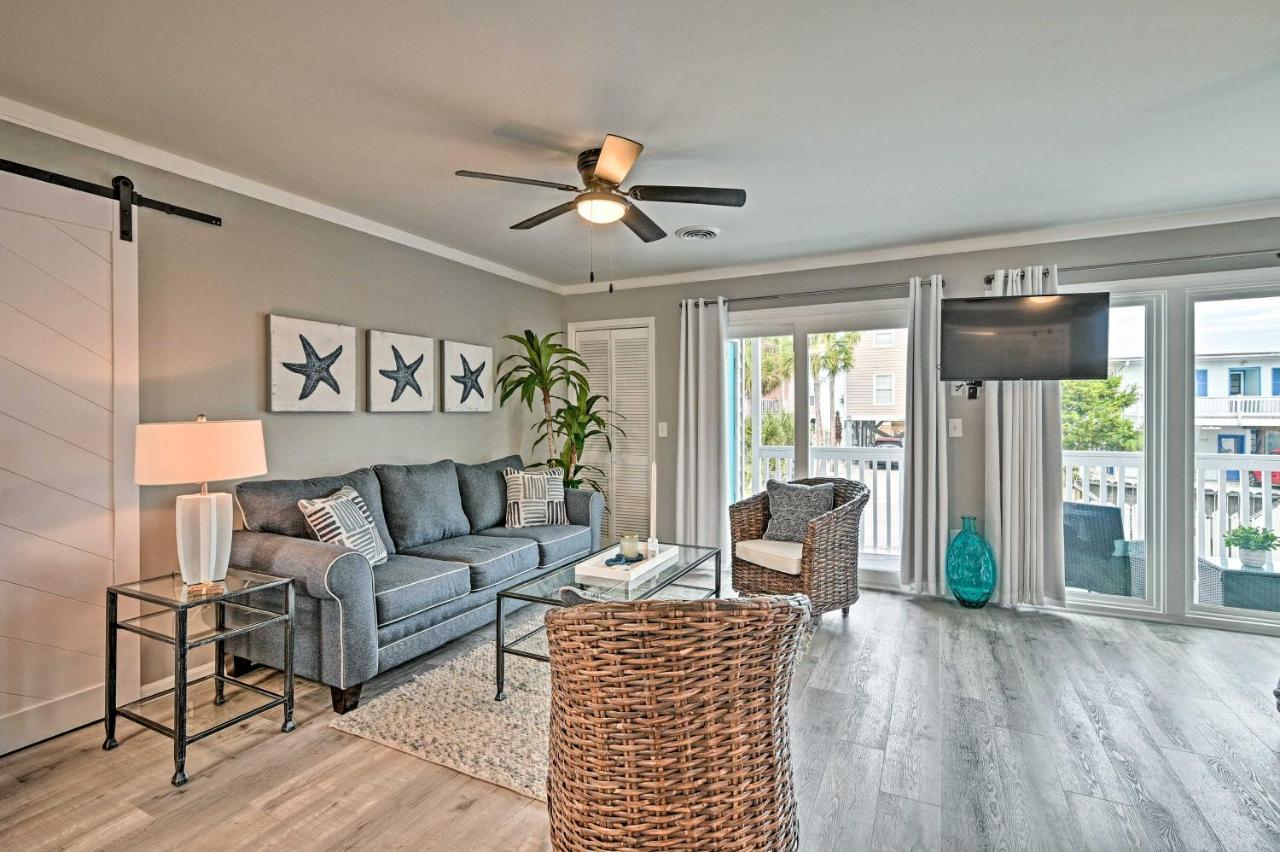 Surfside Beach Couples Retreat With Balcony! Миртъл Бийч Екстериор снимка
