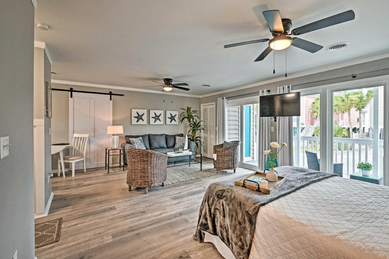 Surfside Beach Couples Retreat With Balcony! Миртъл Бийч Екстериор снимка