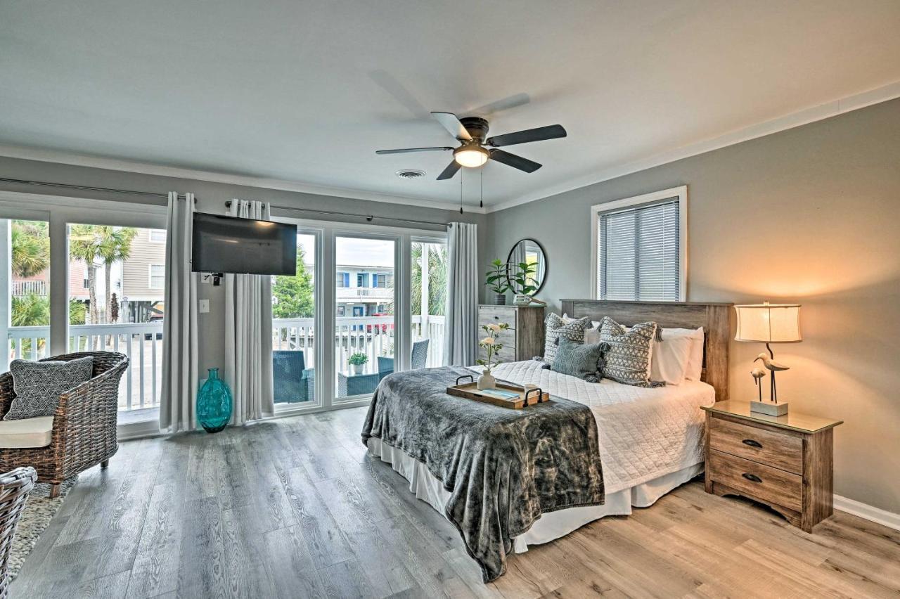 Surfside Beach Couples Retreat With Balcony! Миртъл Бийч Екстериор снимка