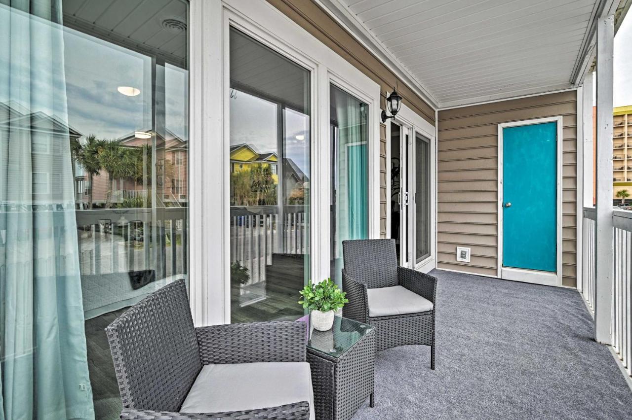 Surfside Beach Couples Retreat With Balcony! Миртъл Бийч Екстериор снимка